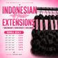 INDONESIAN HAIR EXTENSIONS BUNDLE DEAL